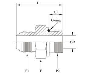 Male Connector O Ring And Washer