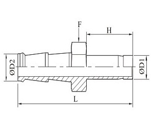 Hose To Tube Adapter For Fractional Tube Drawing