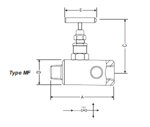 Multiport Valve SEMPV Drawing