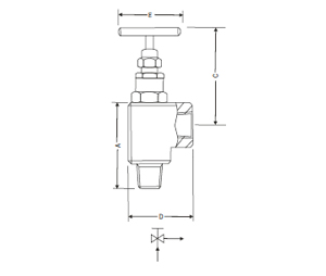Needle Valve SEAVT Drawing