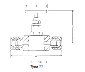 Needle Valve SECEB Drawing