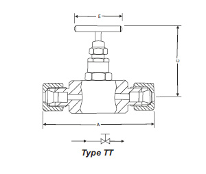 Needle Valve SECED Drawing