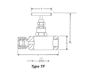 Needle Valve SECET Drawing