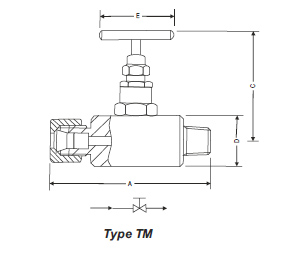 Needle Valve SECET Drawing