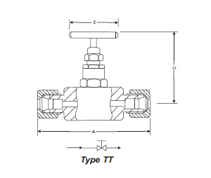 Needle Valve SECET Drawing